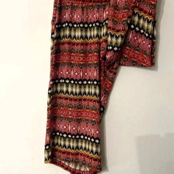 CATO BOHO WIDE LEG CAPRI PLUS 18-20 W LIKE NEW - Picture 7 of 11